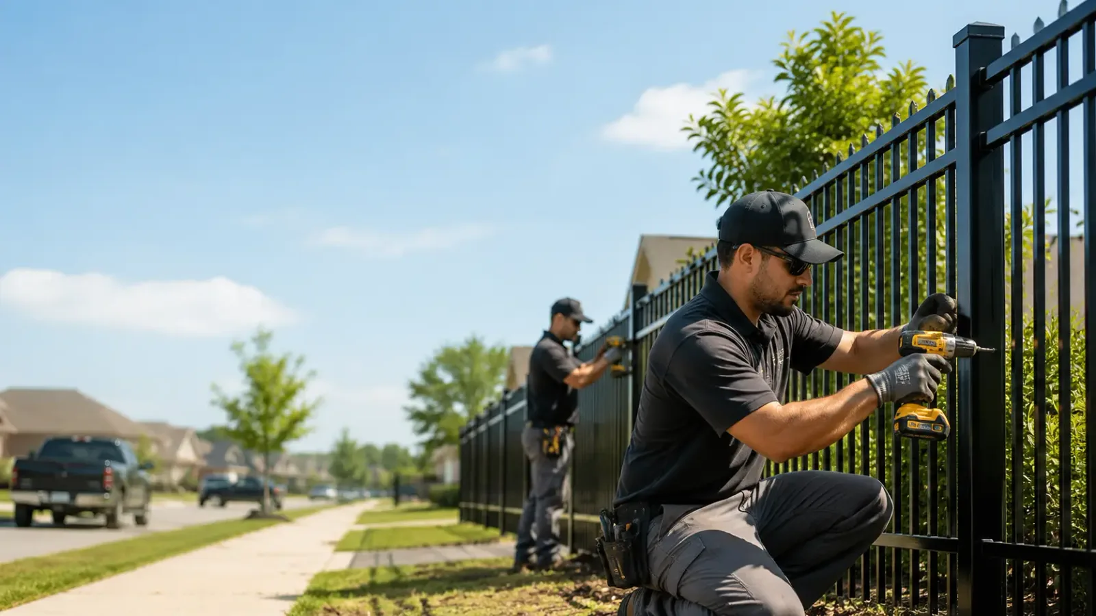 Metal Fence Installation in Monrovia, IN